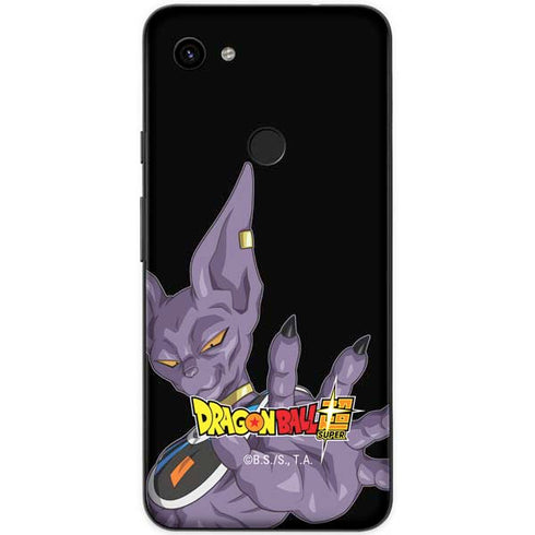 Dragon Ball Super Beerus Portrait Google Pixel 3a XL Skin